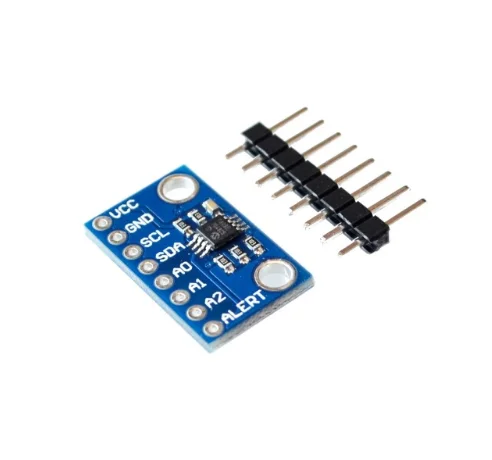 Высокоточный Температурный датчик MCP9808 I2C Модуль Breakout Board 2 7 V 5V логическое