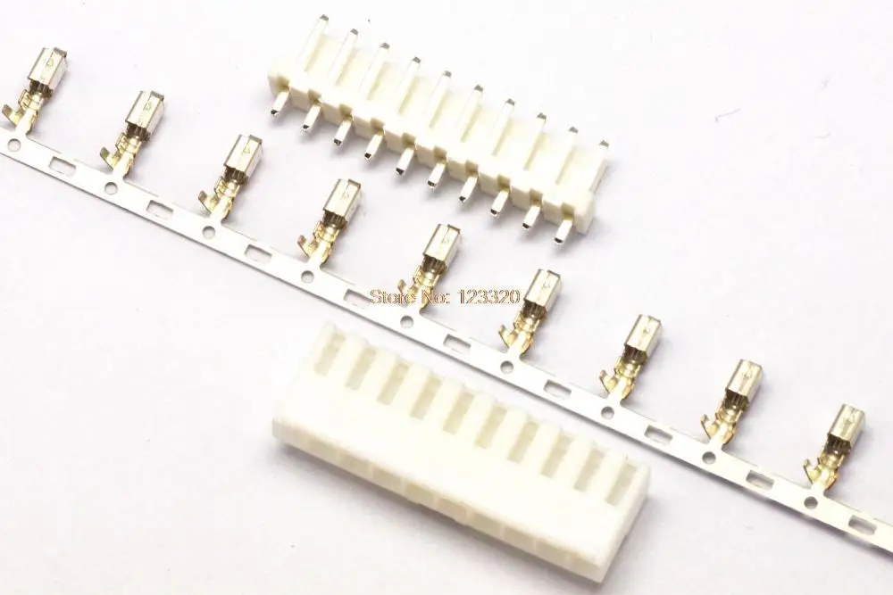 50sets-lot-vh3-96-10pin-pitch-3-96mm-pin-header-terminal-housing