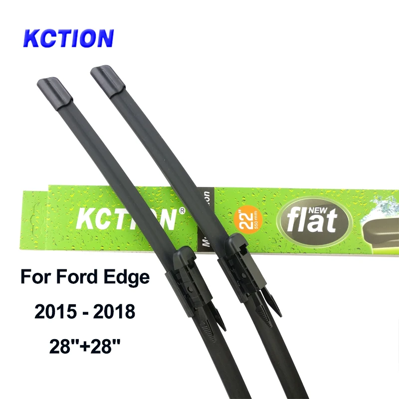 Windshield front wiper blade windscreen rear wiper car accessories for Ford Edge year from 2007 to Fit Hook/Pinch tab Arms - Цвет: Original packing