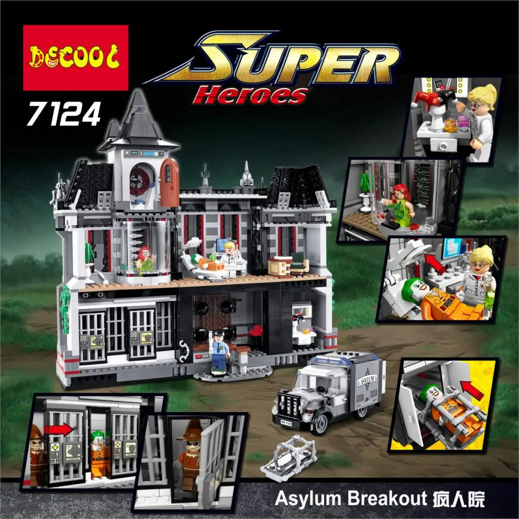 Building Blocks Compatible with Lego DG7124 1619P Models Building Kits Blocks Toys Hobby Hobbies For Chlidren