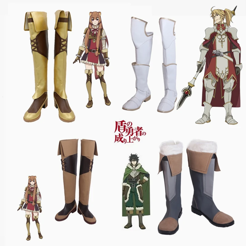 Обувь для костюмированной вечеринки в стиле аниме Rising of The Shield Hero Raphtalia обувь