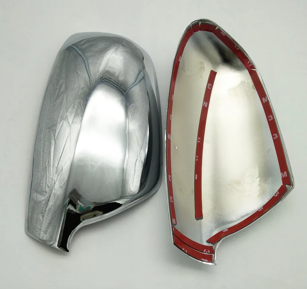 Боковой Чехол для зеркала заднего вида, боковое зеркало, хромированный чехол для peugeot 307 CC SW 407 2004-2012, аксессуары, 2 шт., автомобильный стиль