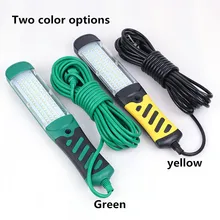 Светодиодный ручной рабочий светильник, белый/теплый белый автомобильный светильник, Ремонтное оборудование для ЕС/Австралии/Великобритании/США с регулируемой яркостью, заряжаемый USB точечный светильник