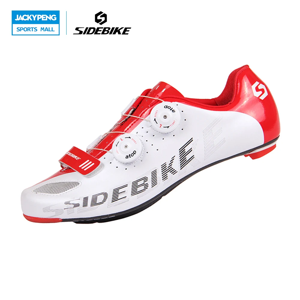 Sidebike Road Bike Shoes Self-locking Ride Bicycle Shoes Carbon Lightweight  Highway Lock cycling shoes road cycling shoes man