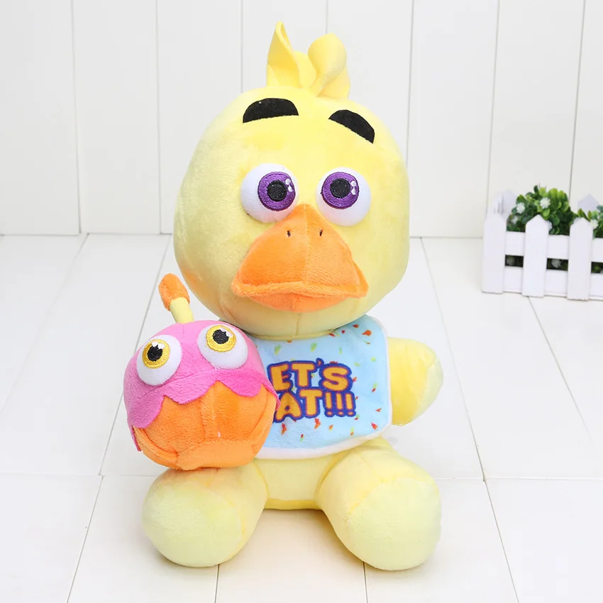 bts dolls 25cm FNAF Golden Freddy foxy Bonnie Chica Sister Location stuffed doll cupcake Freddy Fazbear plush toys frozen dolls