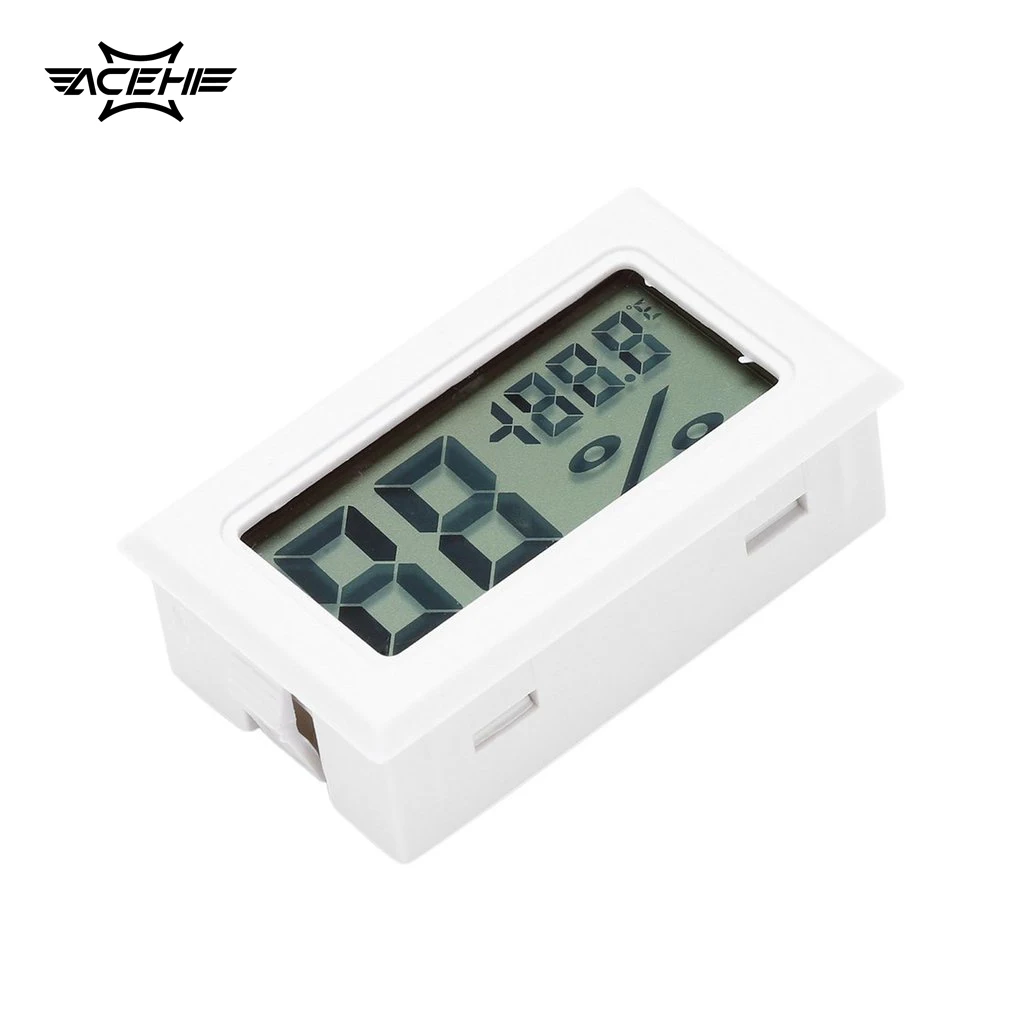 

ACEHE Mini Digital Thermometer Hygrometer LCD Indoor Convenient Temperature Sensor Meter Hygrometer Gauge Weather Station