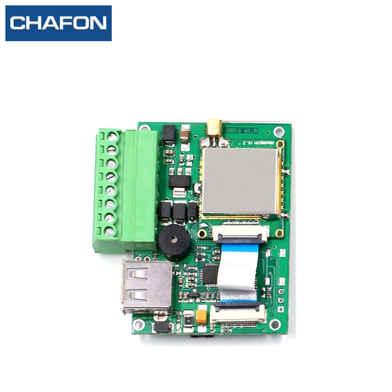 CHAFON 8 м длинный диапазон uhf rfid считыватель модуль 865-868 МГц 902-928 МГц с одним антенным портом, используемым для системы синхронизации