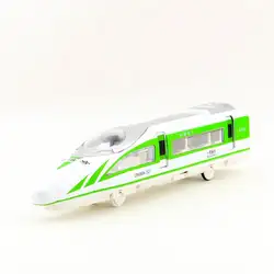 Литой металлической игрушки/звук и свет задерживаете образования car/Китай Железнодорожный высокая-Скорость поезд a380/ для детского подарка