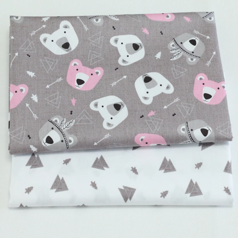 

Cartoon Printed Twill Cotton Fabric For Diy Sewing Tissue Baby & Children Sheet Patchwork Quilting ,Pillow,Cushion,Clothes Tissu
