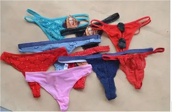 

Fashion G-String sexy underwear underwear appeal wholesale Free shipping color random