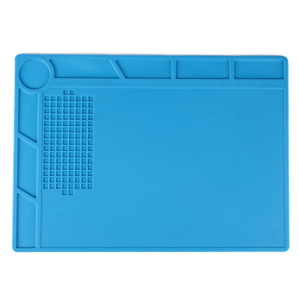 

BGA Soldering Station Gun Insulation Heat-resistant Soldering Mat Silicone Heater Pad Repair Tools Maintenance Platform Desk Mat