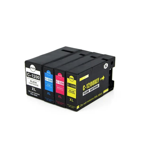 

PGI1200 ink cartridge Compatible for canon MAXIFY MB2020 MB2120 MB2320 MB2720 printer pigment ink 4pcs