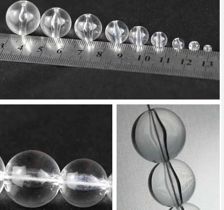 

50pcs/lot 30mm Crystal round smooth beads For Curtain Entrance Way Partition Bar Wine Cooler Shoe Curtain