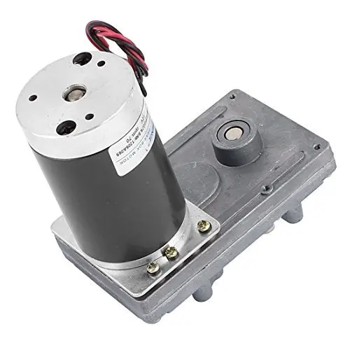 Dc12v 70rpm High Torque Brushless Dc Worm Gear Box Motor Speed Reducer
