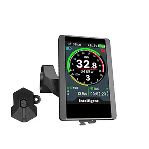 Color display США ЕС без налогов Bafang BBS02 48 в 500 Вт eBike mid центральный Кривошип комплект с 48 В 10.4ah литиевая батарея+ зарядное устройство - Цвет: Color display
