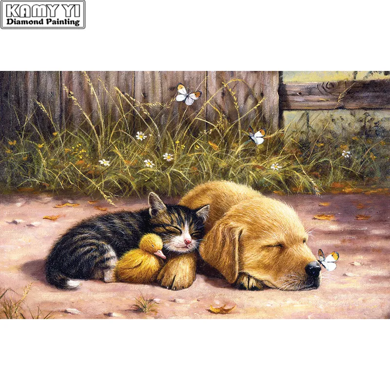 Full Square/Round Diamond 5D DIY Painting &quot&quot embroidery Cross stitch Rhinestone Mosaic Decor LYC | Дом и сад