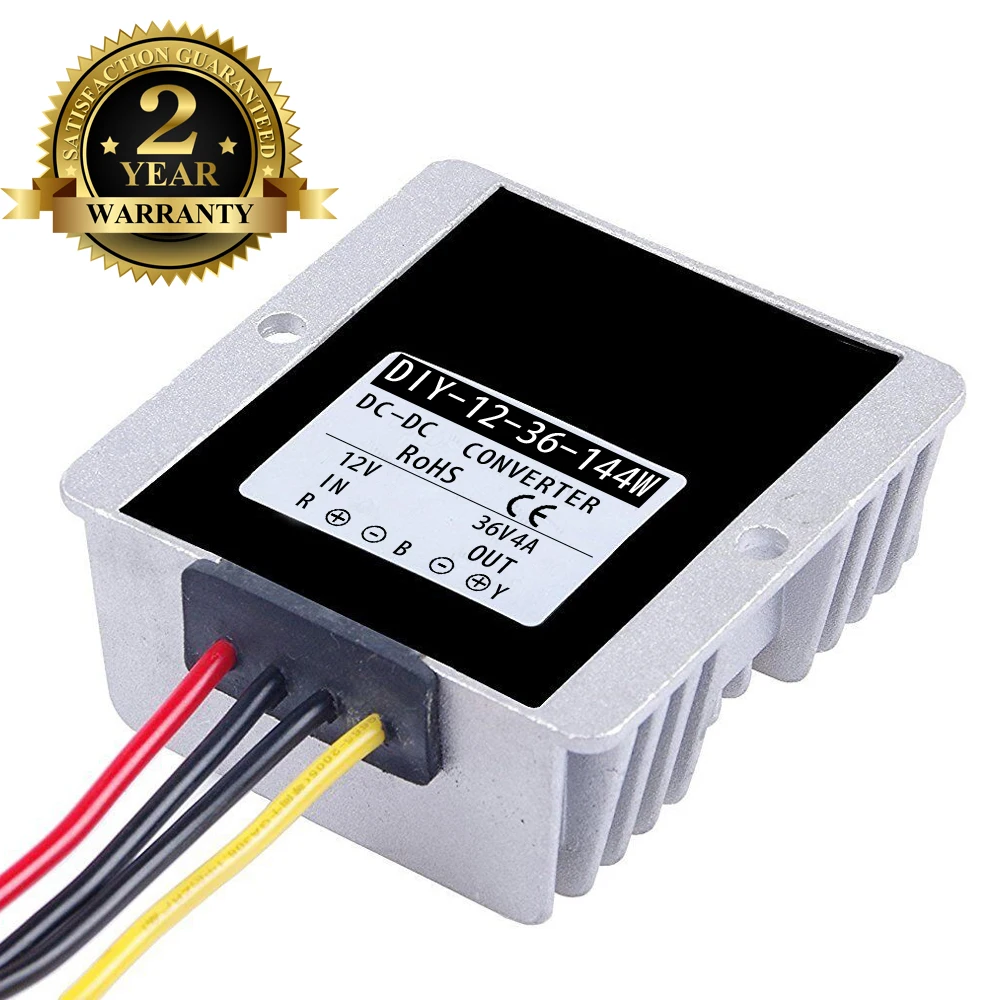 DC 12V (10-20V) Шаг до 36V 4A 144W преобразователь модуль питания Регулятор RoSH CE |