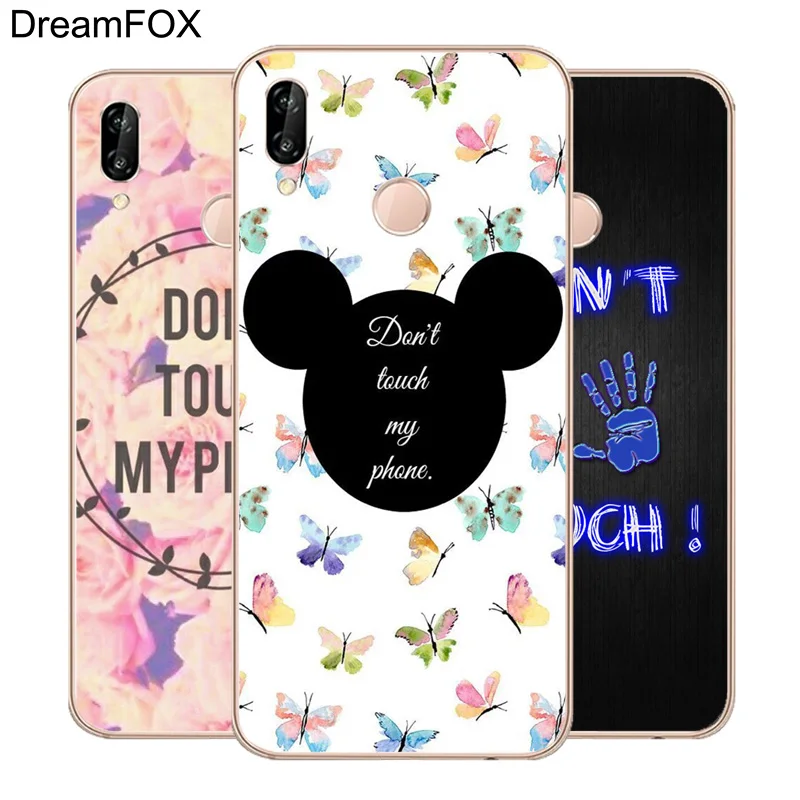 L146 Dont Touch My Phone Soft TPU Silicone Case Cover For Huawei P8 P9 P10 P20 P30 Lite Pro P Smart Plus 2017 2019 |