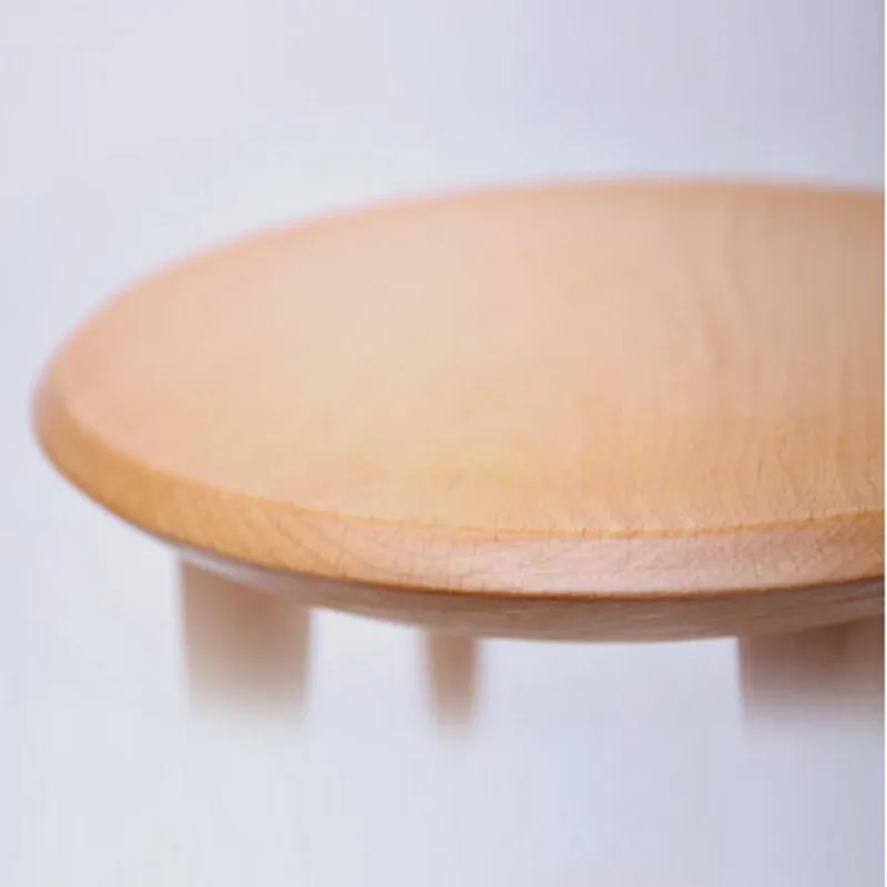 16 дюймов круглый бук деревянный журнальный стол