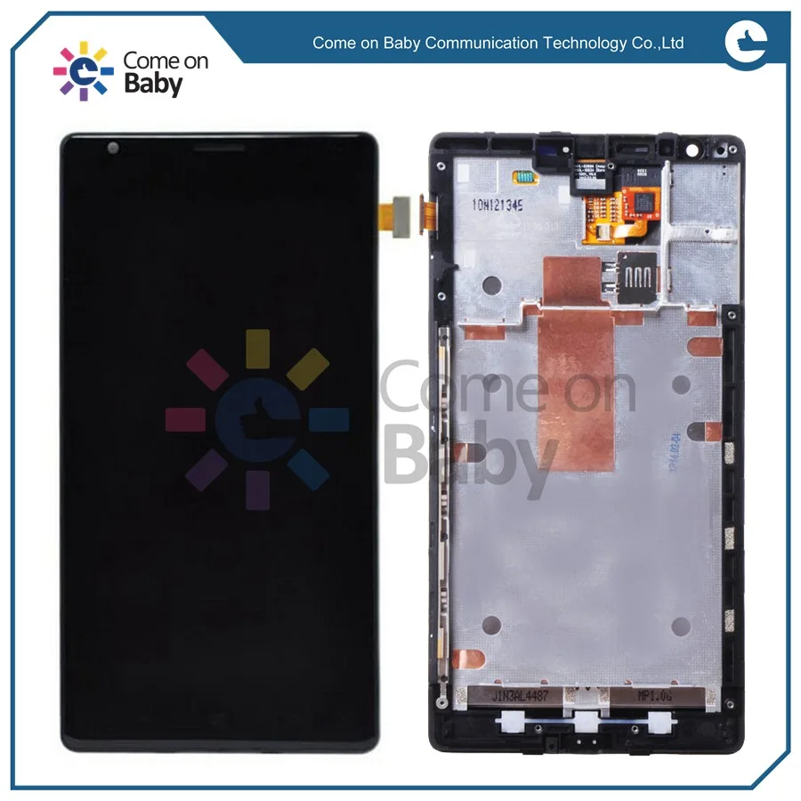 ЖК дисплей с дигитайзером сенсорного экрана в сборе для Nokia Lumia 1520|display for lumia 1520|nokia