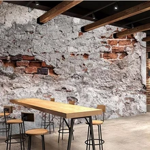 Beibehang papel де parede пользовательские обои 3d Фото Фреска пестрый цемент кирпичная стена гостиная спальня фон обои