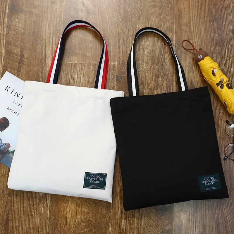 Ladies Handbags Cloth Canvas Tote Bag for 2019 Cotton Shopping Travel Women Eco Reusable Shoulder Shopper Bags bolsas de tela Ladies Handbags Cloth Canvas Tote Bag for 2019 Cotton Shopping Travel Women Eco Reusable Shoulder Shopper Bags bolsas de tela