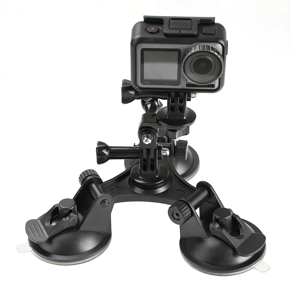 

Car Mount Action Camera Holder for DJI Osmo Action Sport Camera Accessories Car Bracket Tripod Suction Mount Accessories