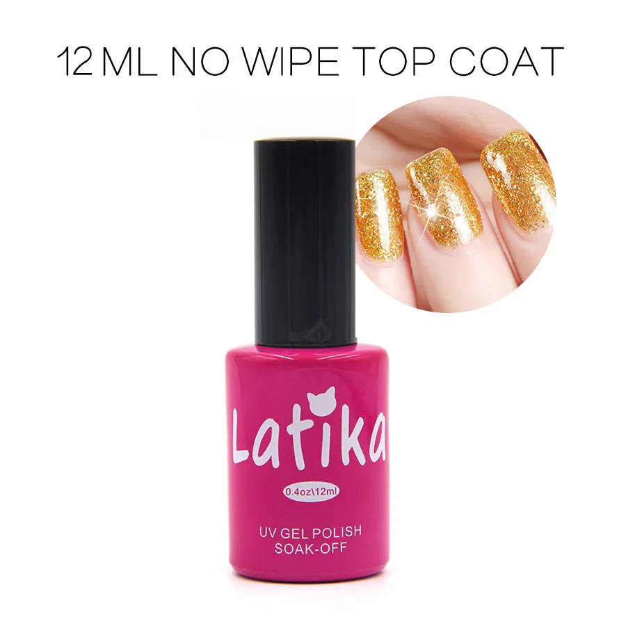 

12ml Gel Polish Clear Color UV LED Lamp Without Sticky Layer Top Coat Rubber Base Coat Gel Lacquer Art Tips Fashion Nail Design