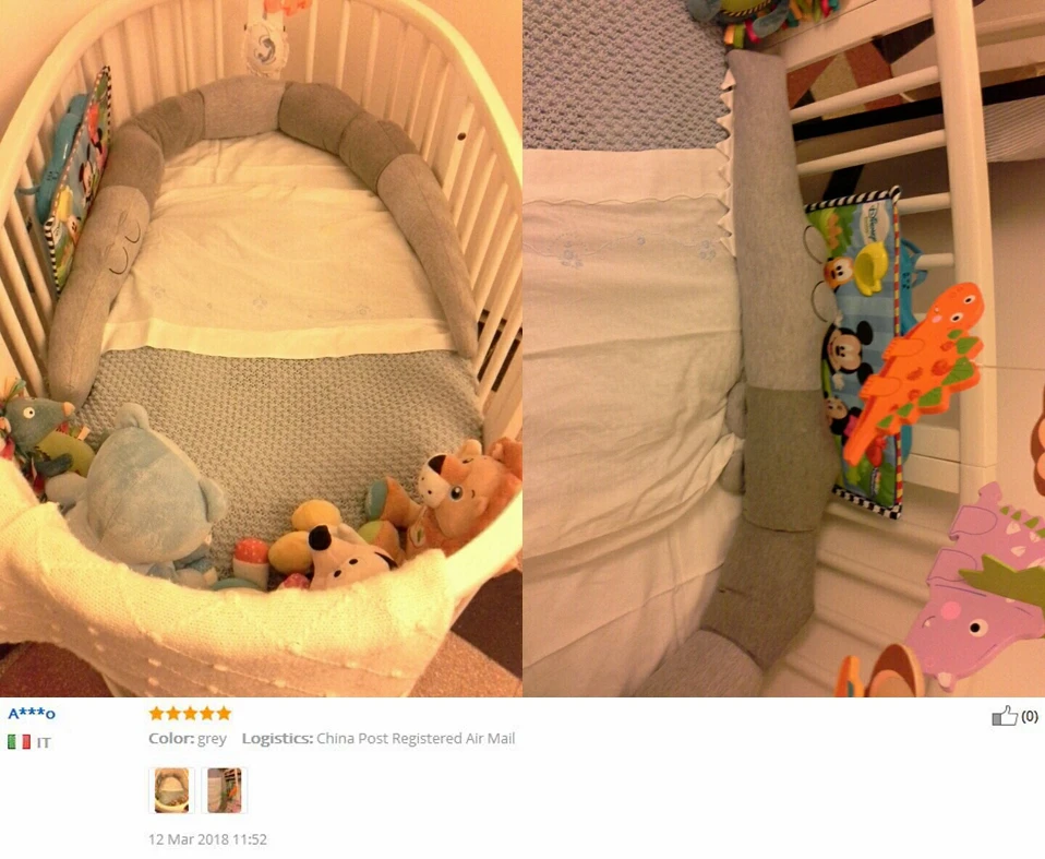 185 см хлопок детская кроватка бамперы новая кукла "крокодил" Подушка, детские постельные принадлежности, детская кроватка dector