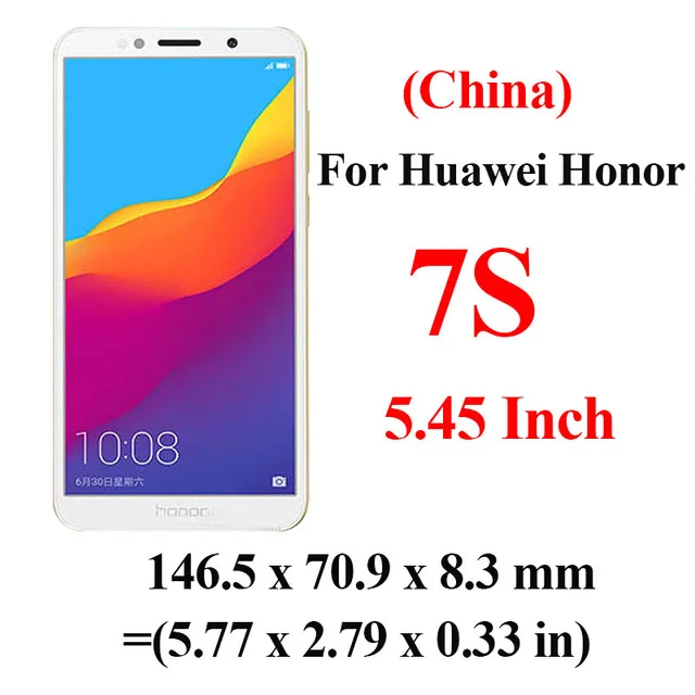 Защитное стекло для huawei honor 7a pro, защита экрана 7c, 7x7 s, закаленное стекло, 7 a, c, x s, защитная пленка huway honer tremp cam - Цвет: For honor 7s