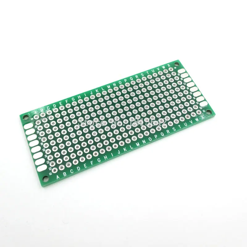 1X 3x7 cm 30mmx70mm Double Side Prototype PCB Tinned Universal Breadboard HK