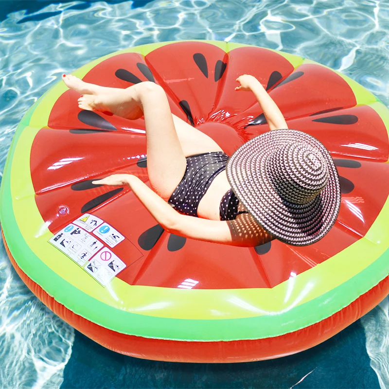 1,4 м Арбуз Лимон надувной плавательный бассейн плавательный круглый матрас пляжная кровать вечерние веселые летние игрушки для воды Boia Piscina