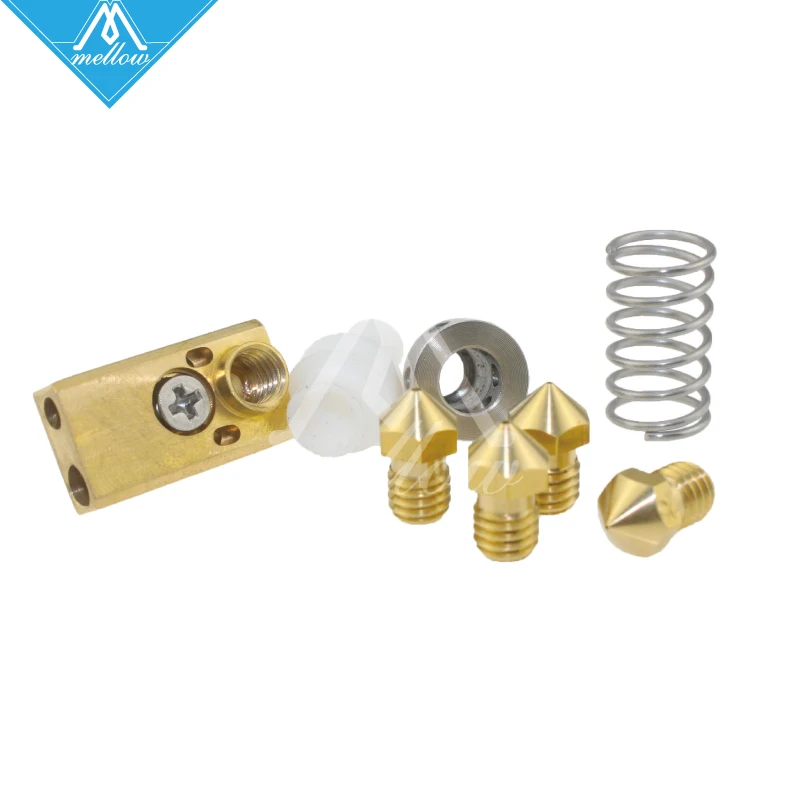 Цена 3D принтер обновления Ultimaker 2 + UM2 расширенный + Олссон блок сопла hotend комплект для 1,75 3 мм нити Heaterblock