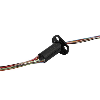 

18 Circuits Miniature Slip Ring 240 VAC/DC Compact Appearance And High Precision For Instrument And Meters