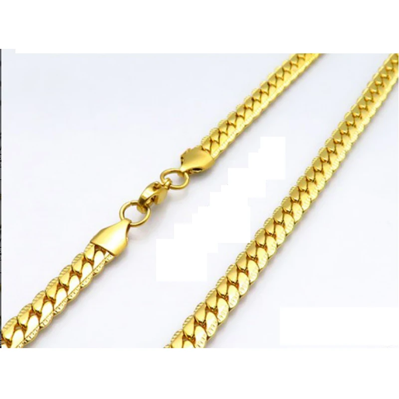 18-year-old necklace Necklace with Embossed Multi Color 6m Width | Украшения и аксессуары