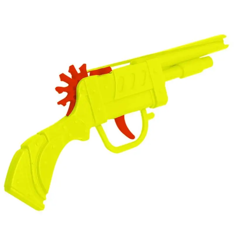 Children 1pcs/set Bullet Rubber Band Launcher Plastic Gun Hand Pistol Guns Shooting Toy Gifts Boys Outdoor Fun Sports For Kids