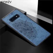 For Samsung Galaxy S10 Lite Case Soft TPU Silicone Cloth Texture Hard PC Phone Case For Samsung S10 Lite Cover For Samsung S10e
