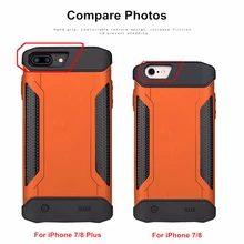 NTSPACE Backup Power Bank Pack For iPhone 6 6S 7 8 Back Clip Battery Charger Case For iPhone 6 6S 7 8 Plus Battery Case