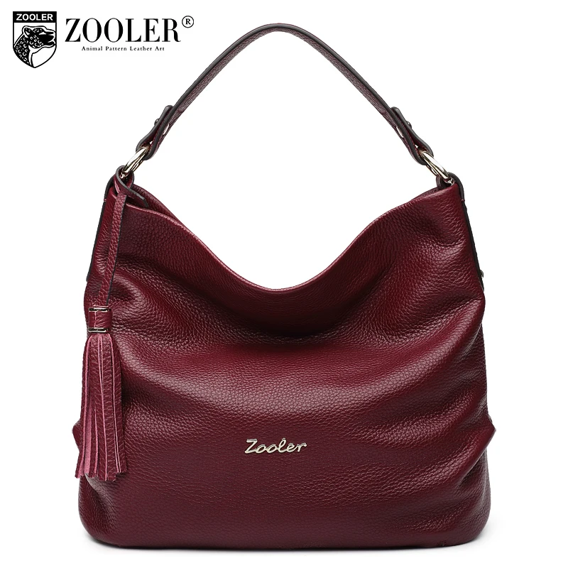 ZOOLER Tassel Women Luxury Leather Designer Handbags Soft High Quality Unique Fold Carteras Mujer De Hombro High Quality