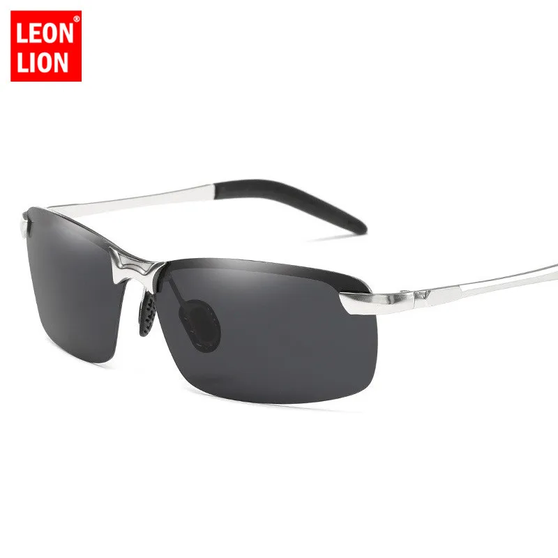 

LeonLion 2019 Classic Polarized Sunglasses Men Brand Designer Metal Sun Glasses Women Shopping Travel Driving Oculos De Sol