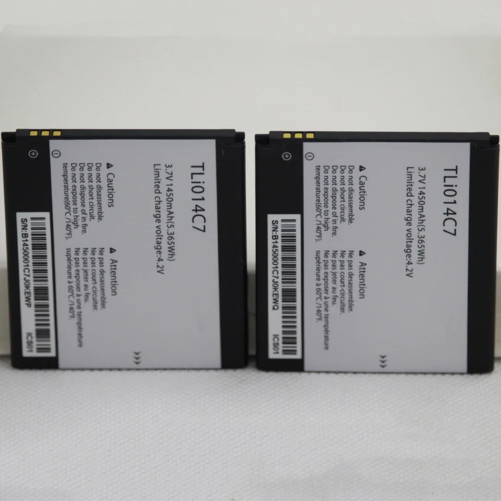 Сменный аккумулятор TLi014C7 для Alcatel One touch Pixi first 4024D 4024X 4 0 дюйма 1450 мАч