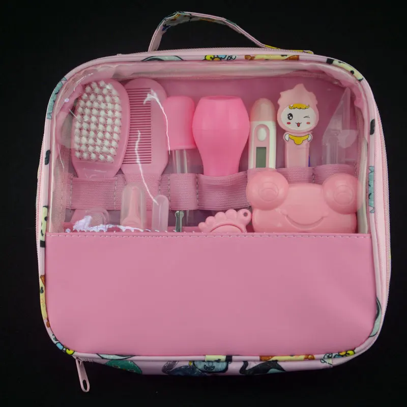 

13 PCS Infant Baby Care Kit Personal Daily Cleaning Kit for Newborn Baby Care Grooming Healthcare Set Nursing Kits Healthy Care