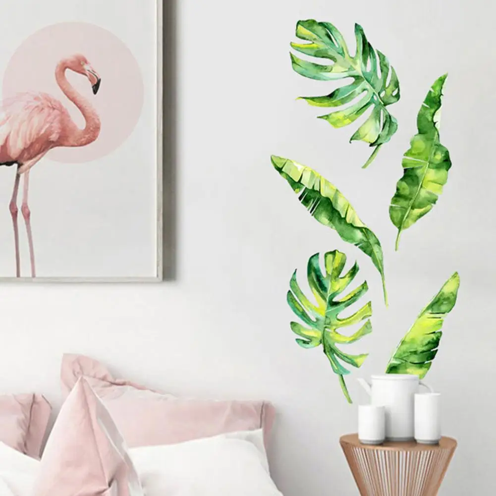 

Removable Large Leaves Wall Sticker Bedrooom Wallpaper Mural Decals Home Decor Wall Art