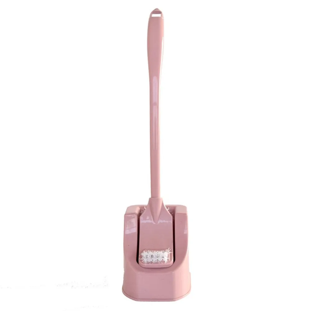 Toilet Brush Soft Toilet Brush Toilet Brush With Base Bathroom Long handle cleaning brush