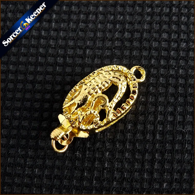 

10Pcs/lot Gold Plated Flower Shaped Toggle Clasps Lobster Clasps DIY Claw Jewelry Hooks Pearl Necklace/Bracelet Connector 9mm