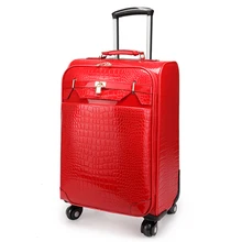 Paul suitcase universal wheels trolley luggage 16 travel bag soft box pull box,high quality women travel luggage bags
