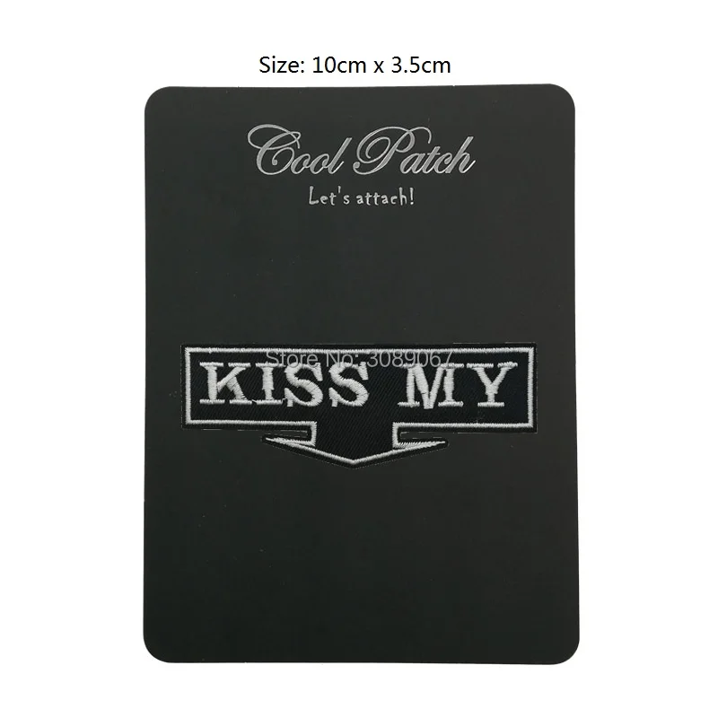 3 9 &quotKISS MY ARROW Hog Rockers Cafe Racer Chopper Outlaw Vintage мотоциклы для байкеров патч на жилет