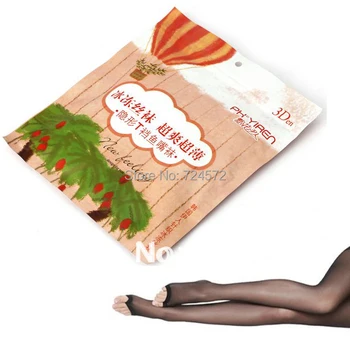 

Spring and summer dance basic stockings ultra-thin 3d invisible t open toe socks seamless open toe socks