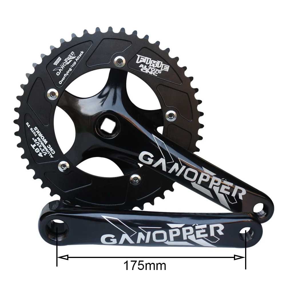 square taper crankset road bike