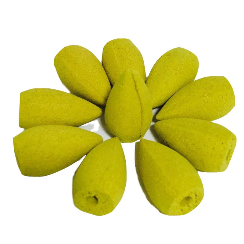 10Pcs Natural Floral Fragrance Backflow Incense Cones Jasmine Lily Rose Carnation Mint Lavender Mixed Incense Cones (3)